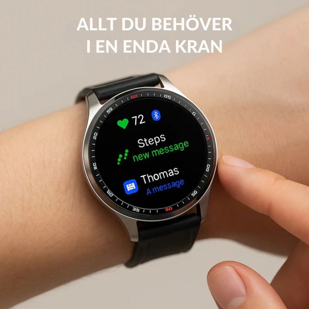Lunorix™ | Den mest effektiva och eleganta smartklockan!