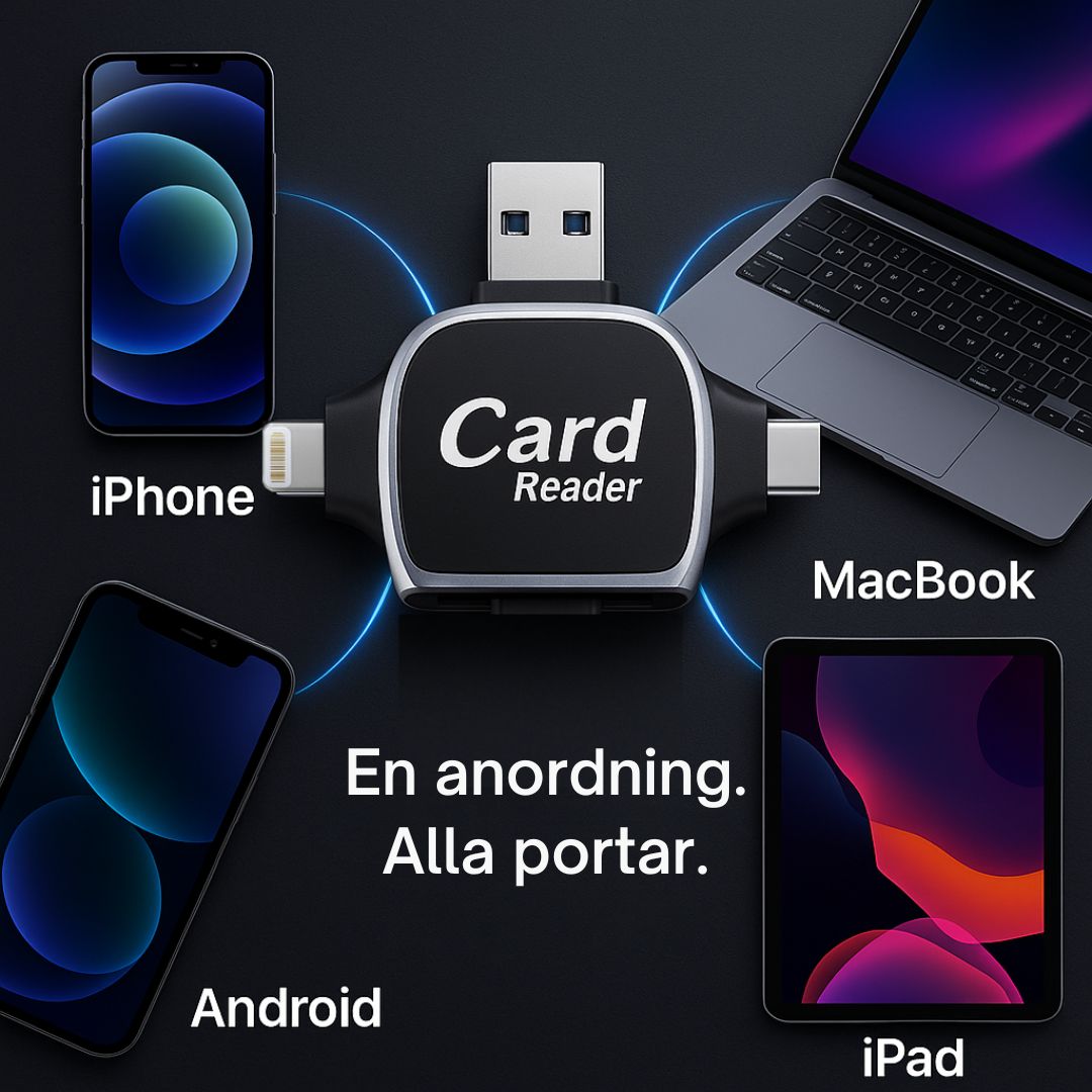 CardMaster™ | Flytta bara mediet!